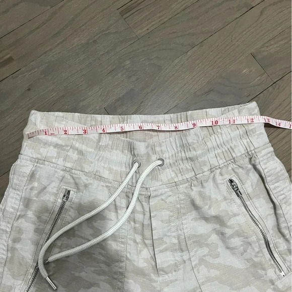 ATHLETA CABO TIDE LINEN JOGGER SIZE 0 IN NEUTRAL CAMO - Picture 8 of 8